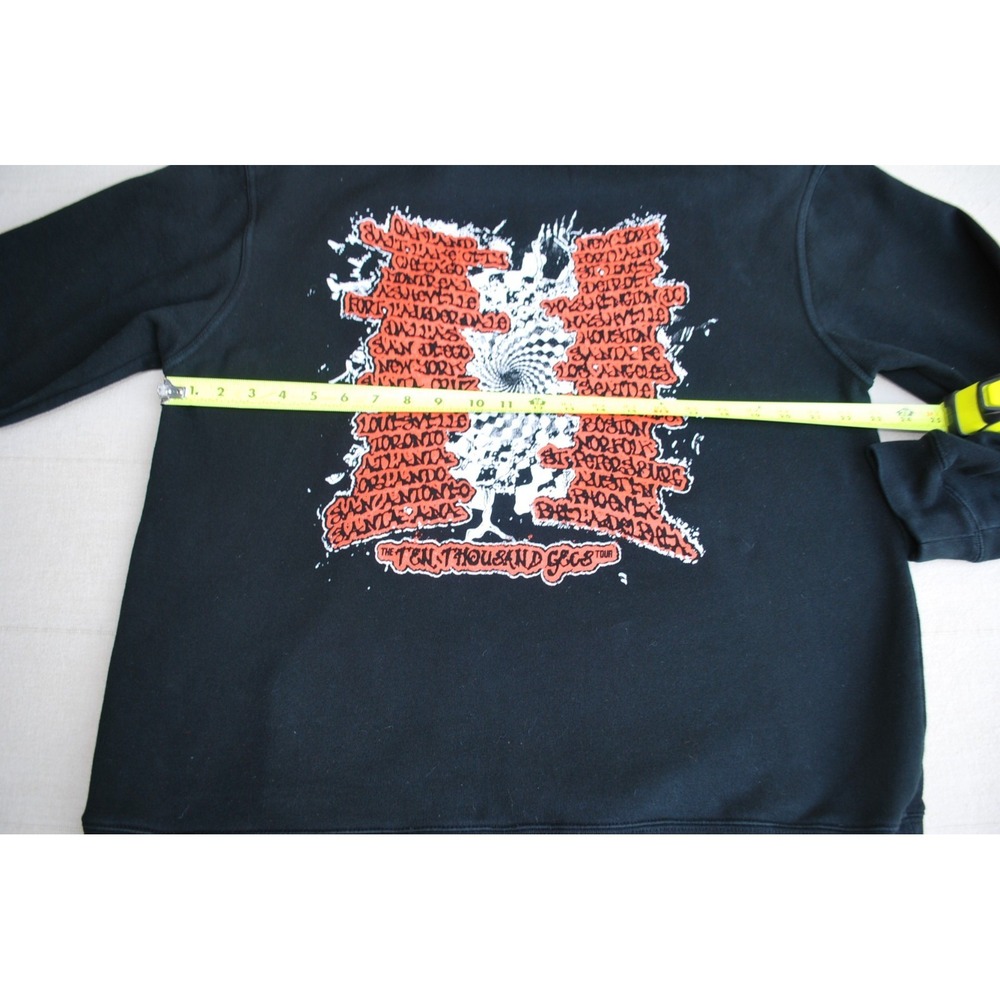 100 Gecs Hoodie 10,000 Gecs Tour Sweatshirt LARGE-Used-Great Shape Size Large - Picture 7 of 16